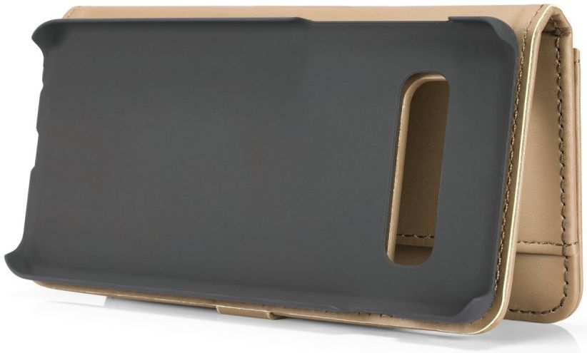 Samsung Galaxy S10 Plus 2-in-1 Bookcase en Back Cover Hoesje Bruin afbeelding 7