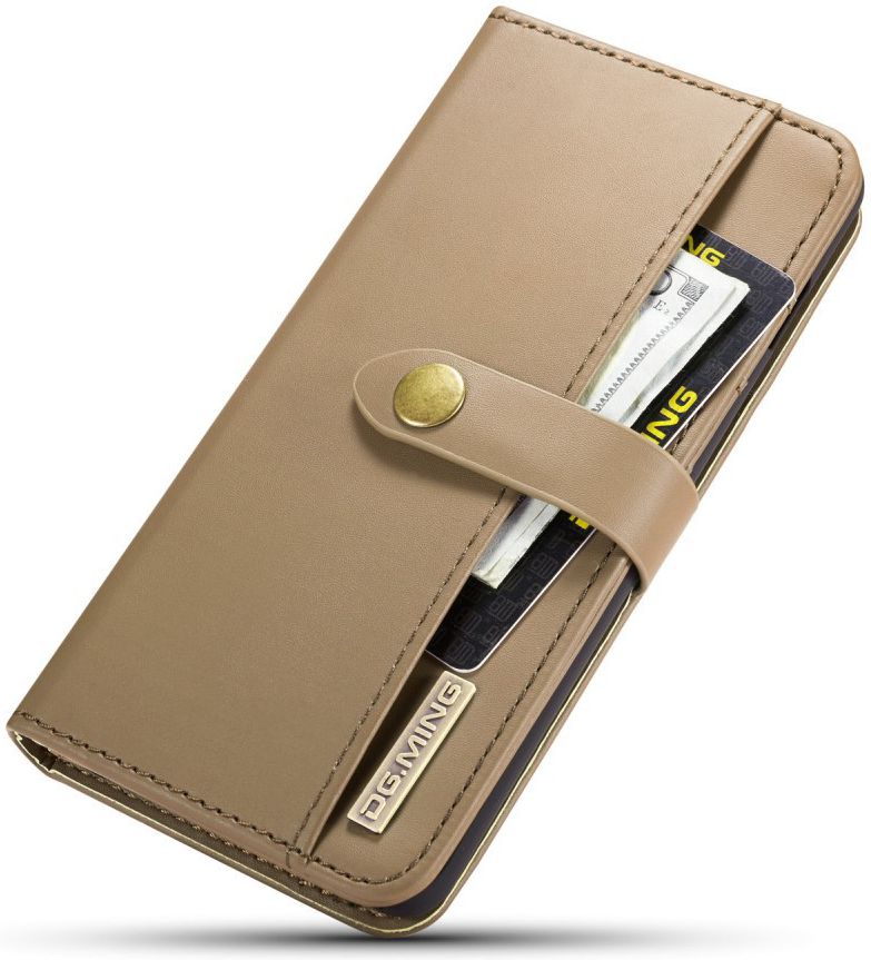 Samsung Galaxy S10 Plus 2-in-1 Bookcase en Back Cover Hoesje Bruin afbeelding 10