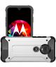 Motorola Moto G7 Play Hybride Hoesje Wit