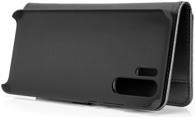Huawei P30 Pro Leren 2-in-1 Bookcase en Back Cover Hoesje Zwart afbeelding 12
