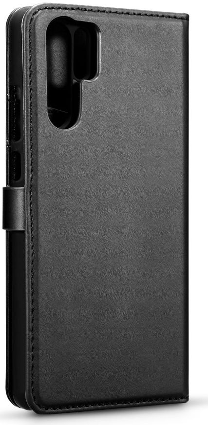 Huawei P30 Pro Leren 2-in-1 Bookcase en Back Cover Hoesje Zwart afbeelding 11