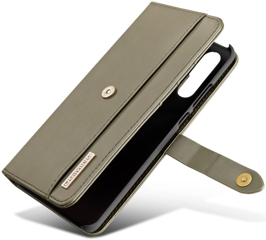 Huawei P30 Pro Leren 2-in-1 Bookcase en Back Cover Hoesje Groen afbeelding 15