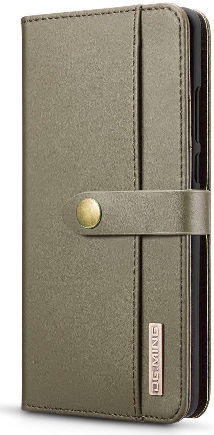 Huawei P30 Pro Leren 2-in-1 Bookcase en Back Cover Hoesje Groen afbeelding 4
