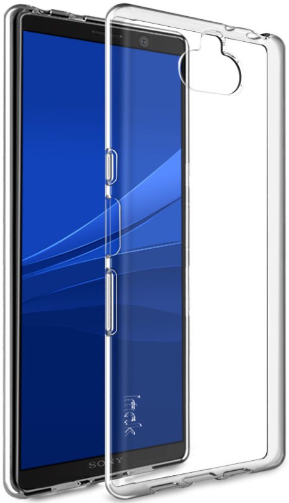 IMAK UX-5 Series Sony Xperia 10 Plus Hoesje Flexibel TPU Transparant afbeelding 1