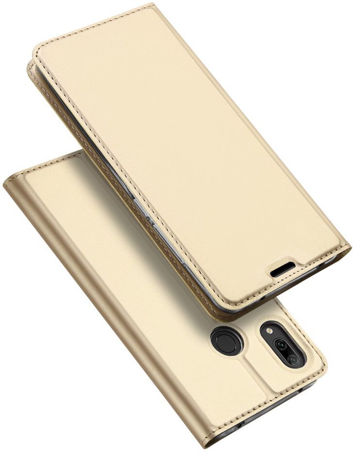 Dux Ducis Premium Book Case Huawei Y7 (2019) Hoesje Goud afbeelding 6