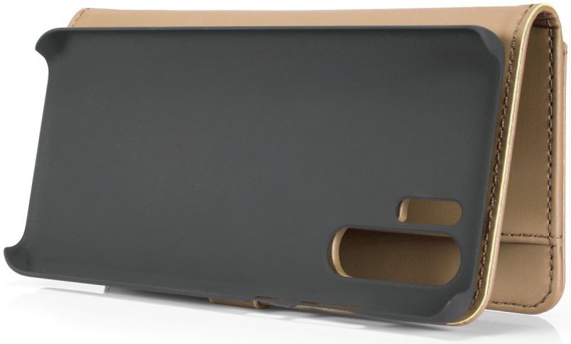 Huawei P30 Pro Leren 2-in-1 Bookcase en Back Cover Hoesje Bruin afbeelding 11