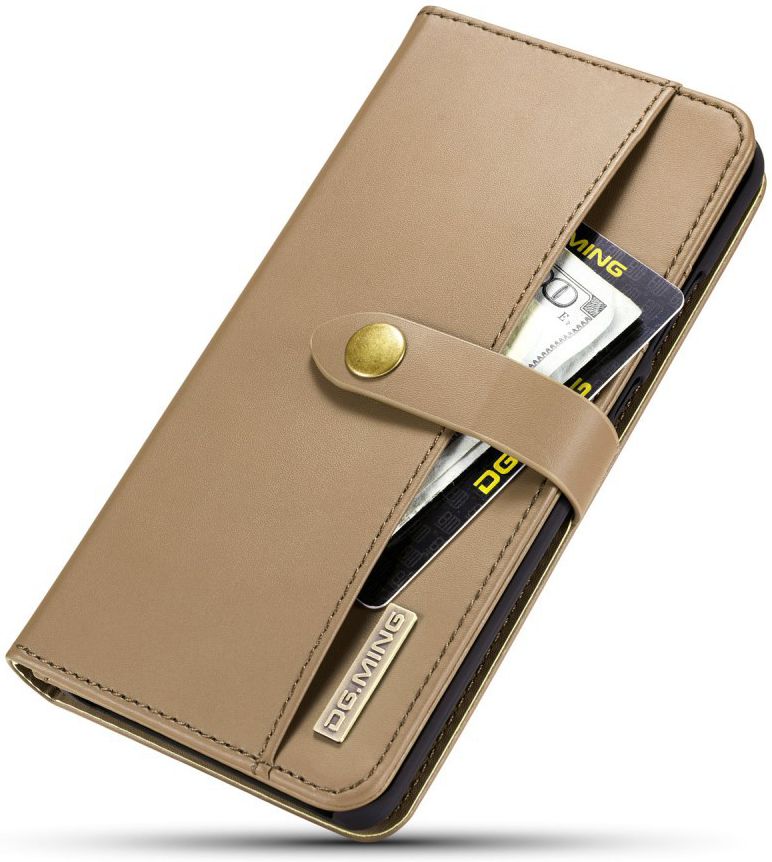 Huawei P30 Pro Leren 2-in-1 Bookcase en Back Cover Hoesje Bruin afbeelding 13