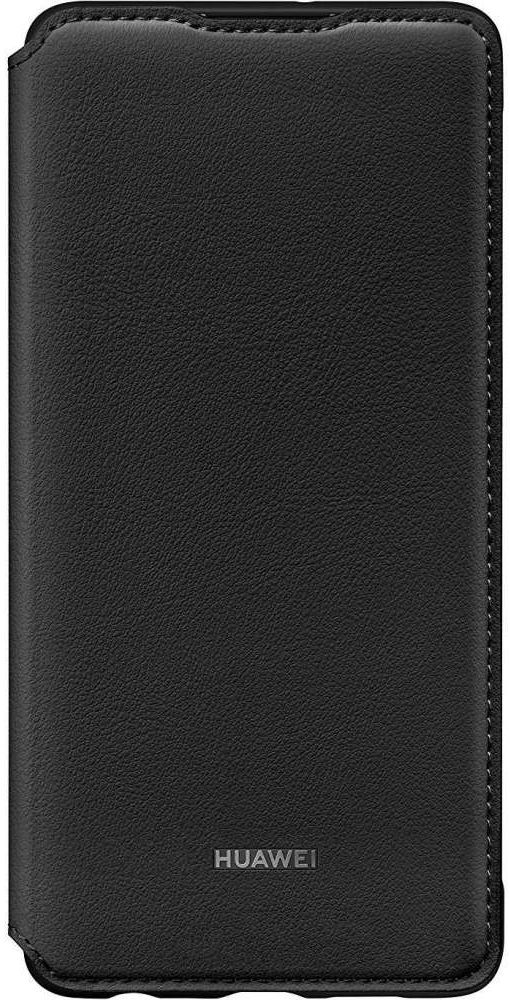 Originele Huawei P30 Wallet Flip Hoesje Zwart afbeelding 2