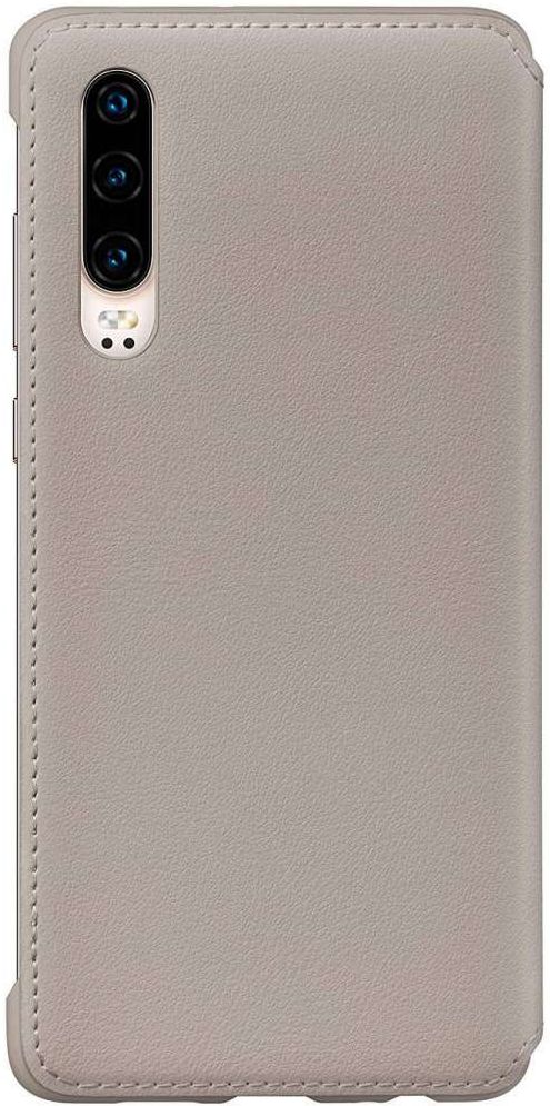 Originele Huawei P30 Wallet Flip Hoesje Khaki afbeelding 3