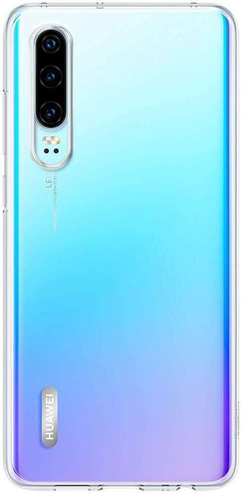Originele Huawei P30 Clear Hoesje Transparant afbeelding 1