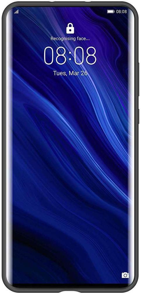 Originele Huawei P30 Pro Silicon Hoesje Zwart afbeelding 2