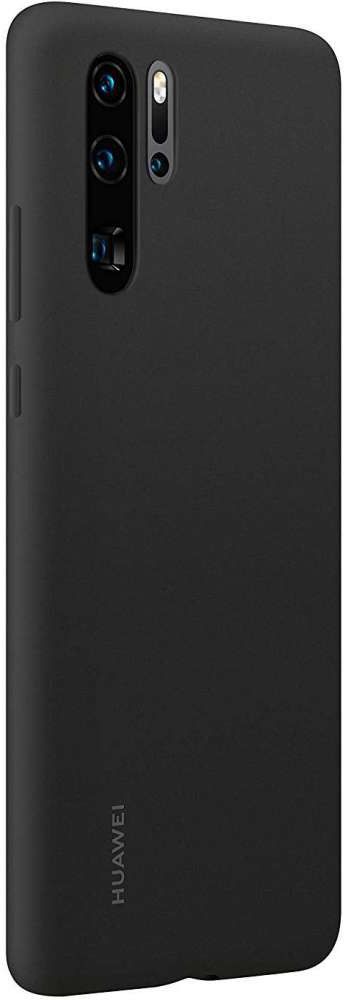 Originele Huawei P30 Pro Silicon Hoesje Zwart afbeelding 3