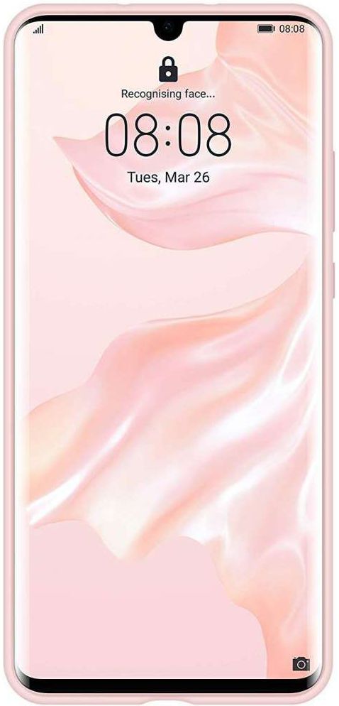Originele Huawei P30 Pro Silicon Hoesje Roze afbeelding 2