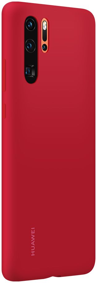 Originele Huawei P30 Pro Silicon Hoesje Rood afbeelding 3