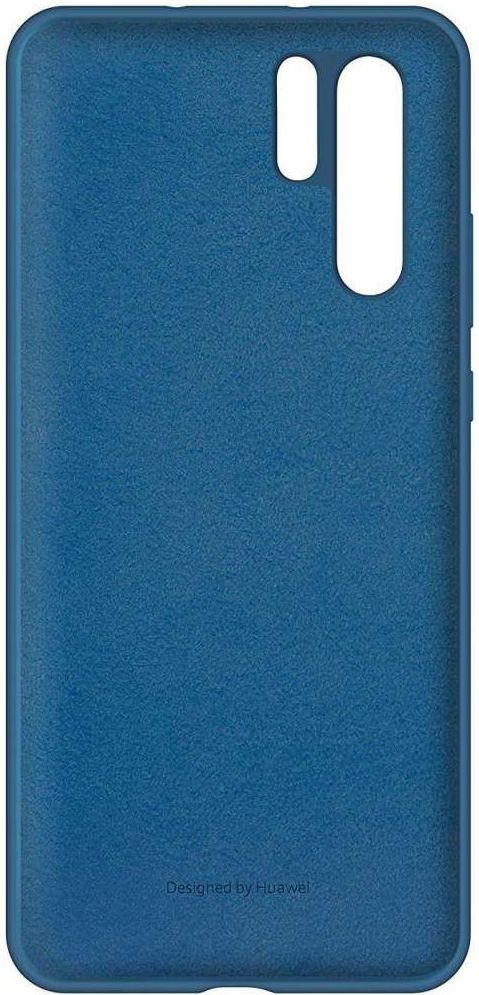 Originele Huawei P30 Pro Silicon Hoesje Donker Blauw afbeelding 4