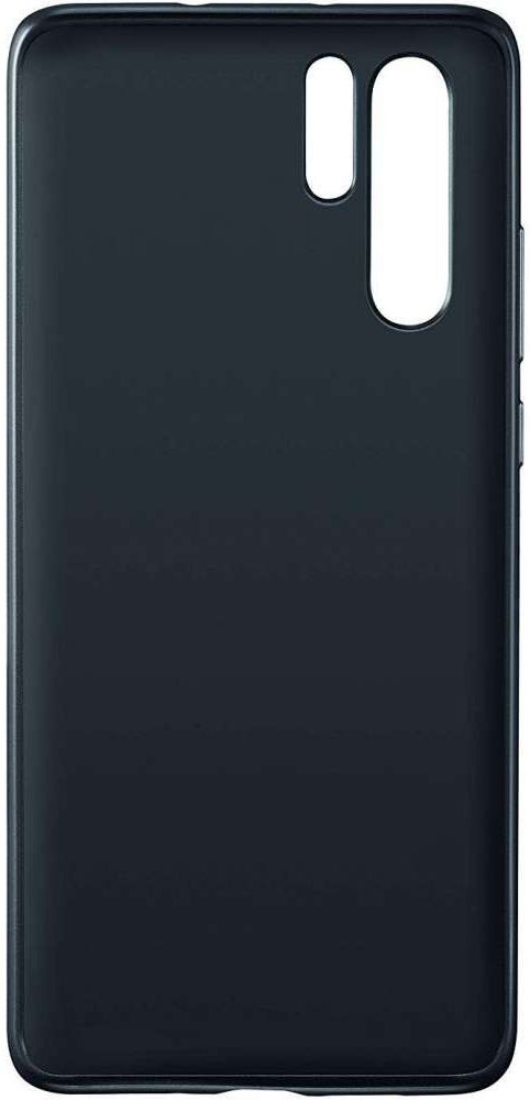 Originele Huawei P30 Pro PU Lederen Back Cover Zwart afbeelding 4