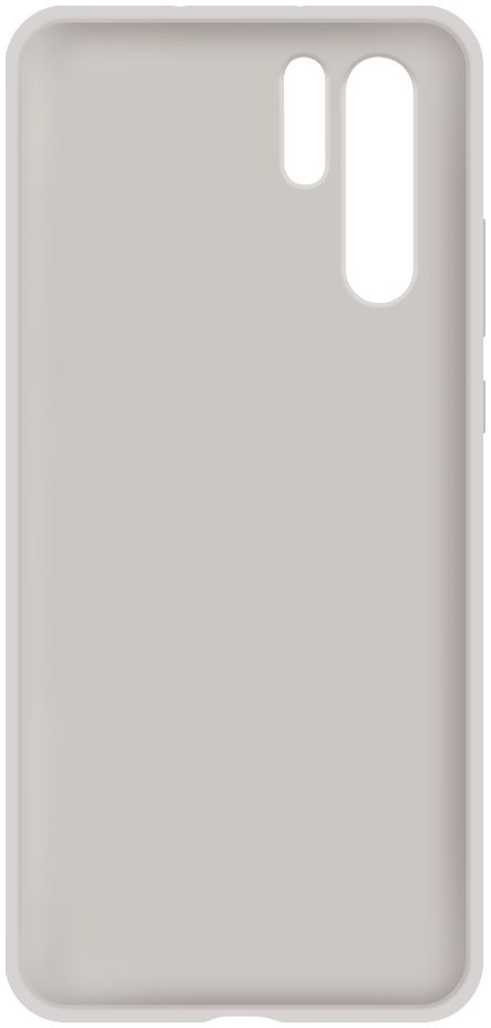Originele Huawei P30 Pro PU Lederen Back Cover Grijs afbeelding 4
