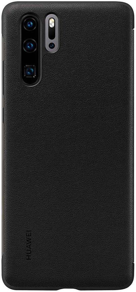 Originele Huawei P30 Pro Smart View Flip Hoesje Zwart afbeelding 4