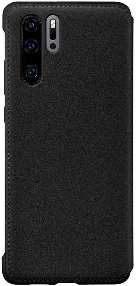 Originele Huawei P30 Pro Wallet Flip Hoesje Zwart afbeelding 3
