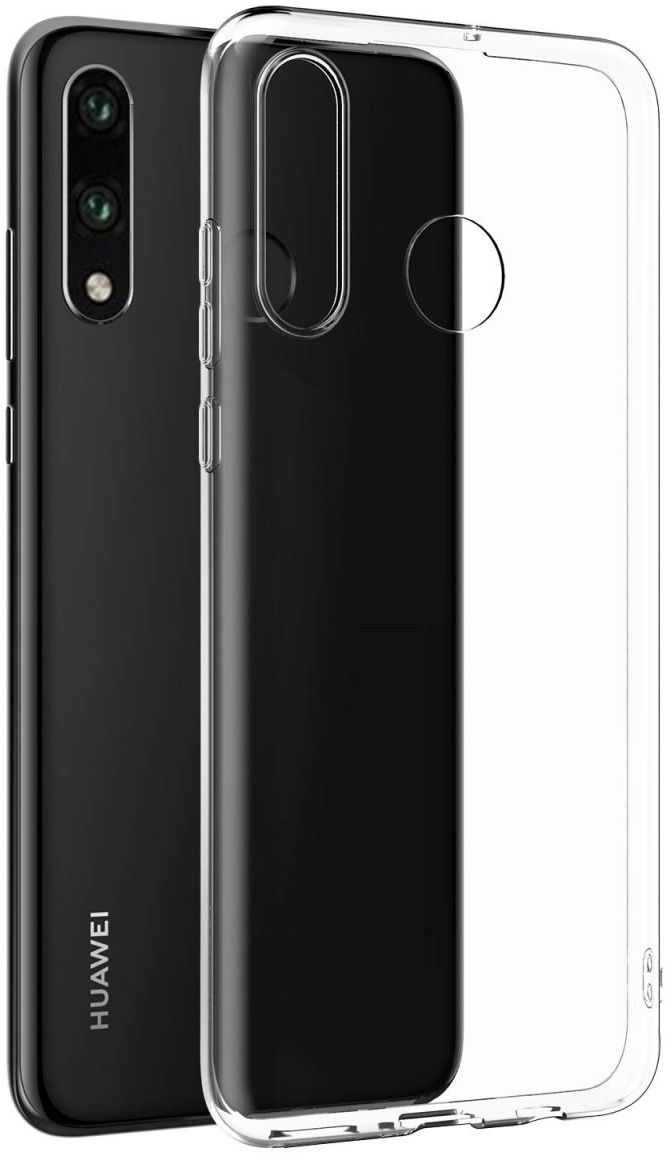 Originele Huawei P30 Lite TPU Hoesje Transparant afbeelding 1