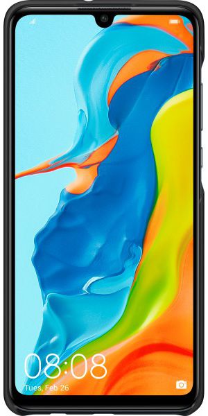 Originele Huawei P30 Lite PC Hoesje Floral Zwart afbeelding 2