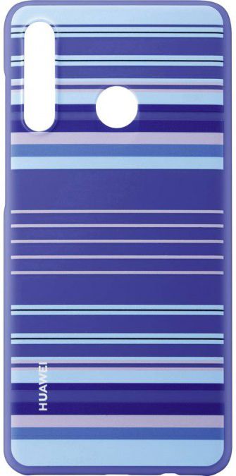 Originele Huawei P30 Lite PC Hoesje Striped Blauw afbeelding 4
