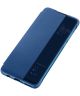 Originele Huawei P30 Lite Smart View Flip Hoesje Blauw