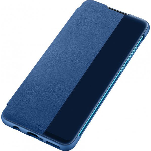 Originele Huawei P30 Lite Smart View Flip Hoesje Blauw afbeelding 8