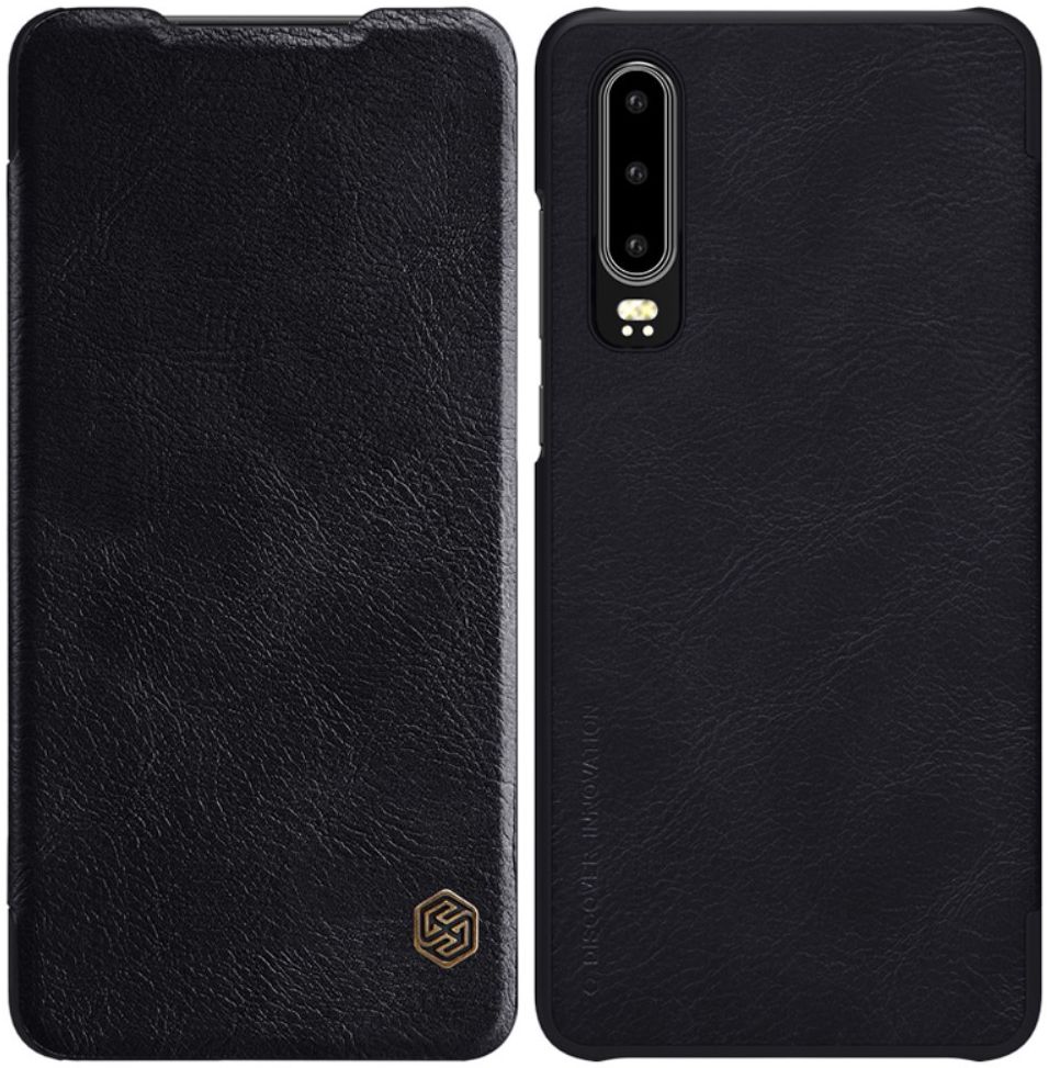 NILLKIN Qin Series Flip Hoesje Huawei P30 Zwart afbeelding 2