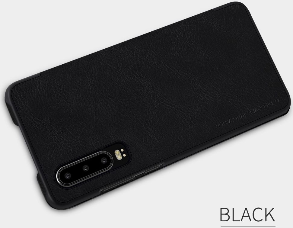 NILLKIN Qin Series Flip Hoesje Huawei P30 Zwart afbeelding 4