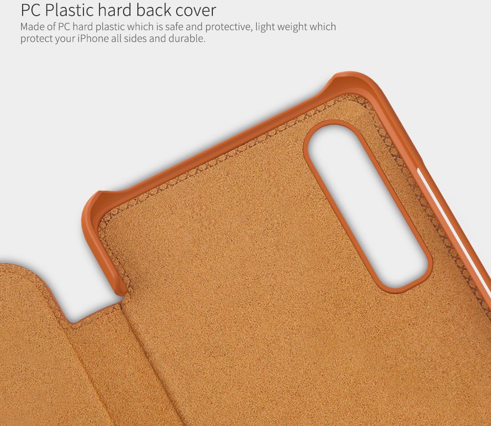 NILLKIN Qin Series Flip Hoesje Huawei P30 Bruin afbeelding 8