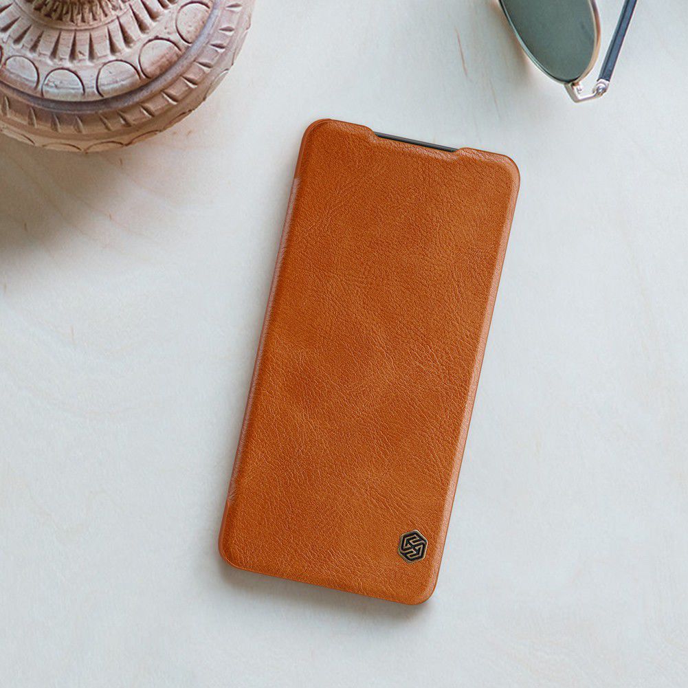 NILLKIN Qin Series Flip Hoesje Huawei P30 Bruin afbeelding 5