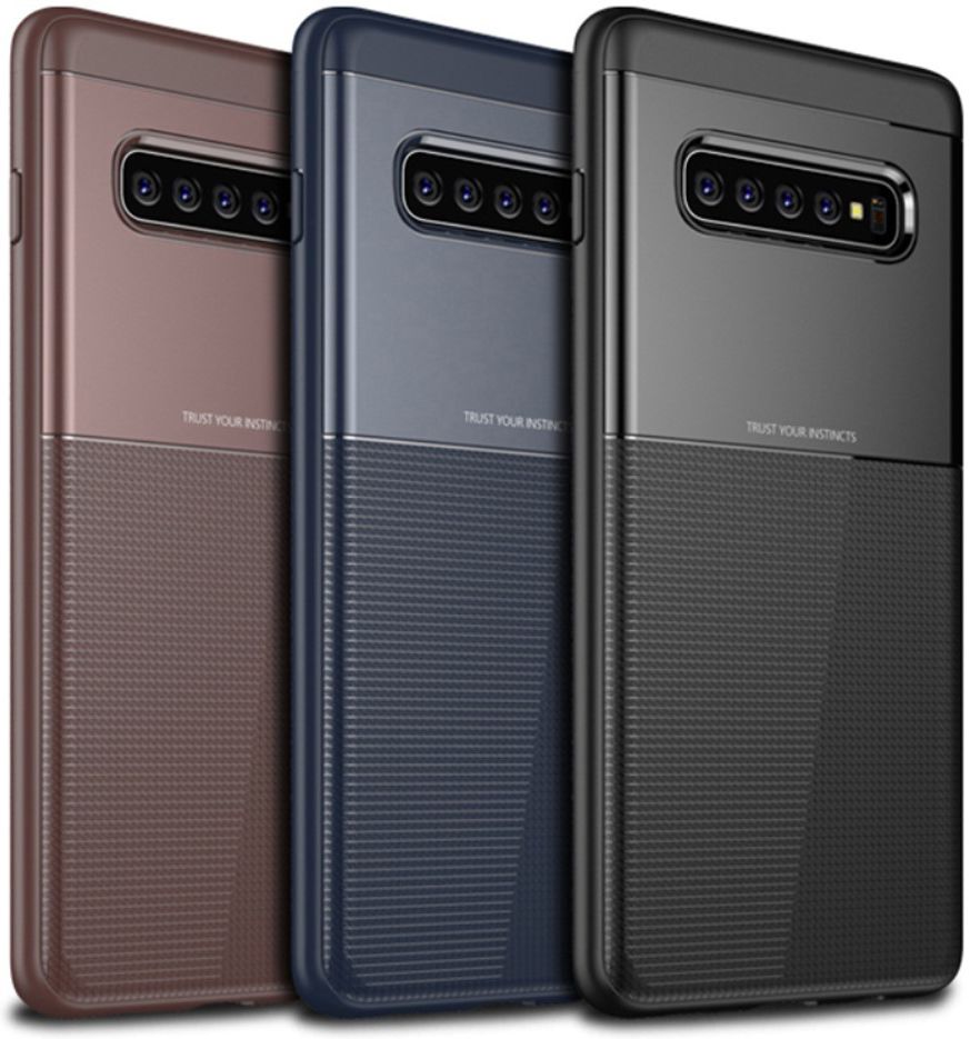 Samsung Galaxy S10 Plus TPU+PC Hoesje Zwart afbeelding 7