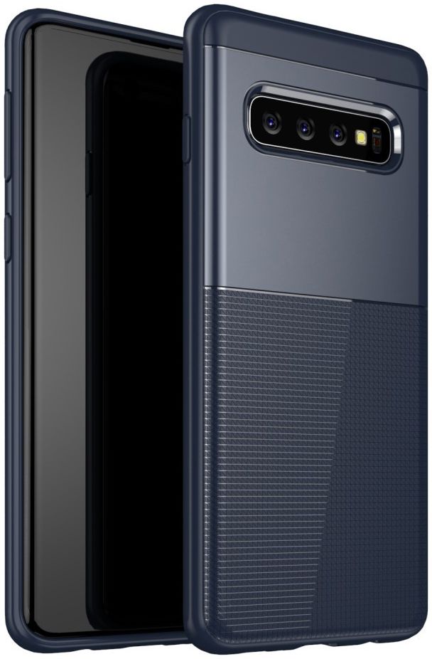 Samsung Galaxy S10 TPU+PC Hoesje Blauw afbeelding 1