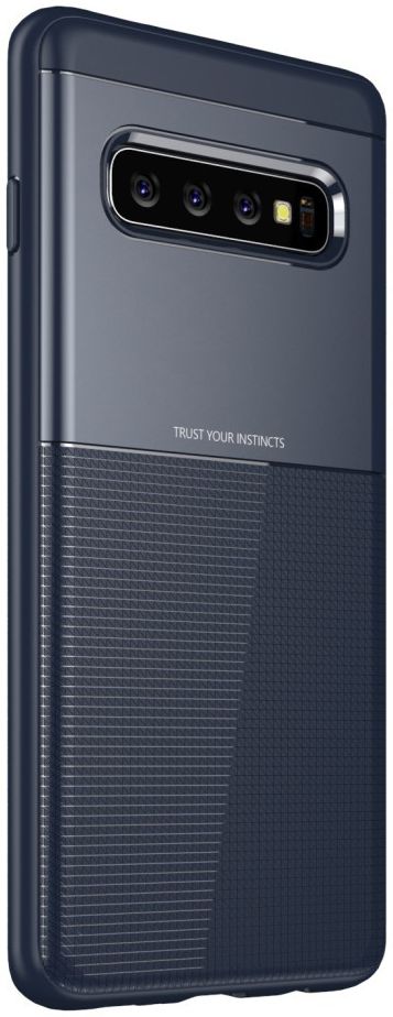 Samsung Galaxy S10 TPU+PC Hoesje Blauw afbeelding 2