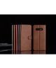 Samsung Galaxy S10 Retro Book Case Portemonnee Hoesje Zwart