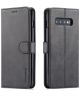 Samsung Galaxy S10 Plus Stand Portemonnee Bookcase Hoesje Zwart