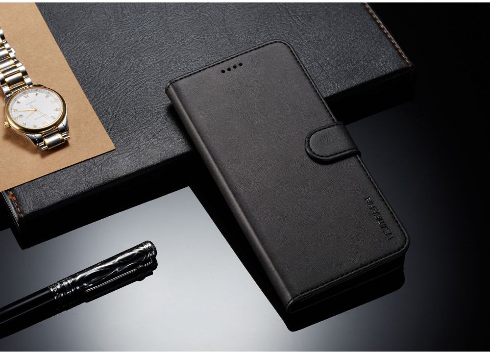 Samsung Galaxy S10 Plus Stand Portemonnee Bookcase Hoesje Zwart afbeelding 6