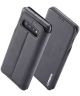Samsung Galaxy S10 Plus Book Case Portemonnee Hoesje Zwart