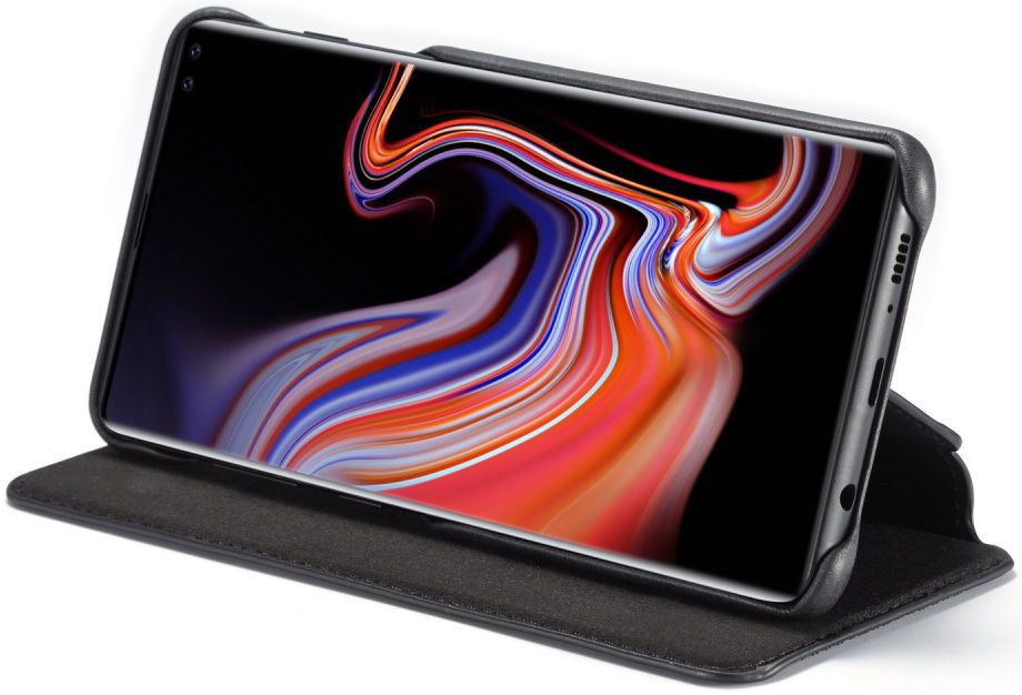 Samsung Galaxy S10 Plus Book Case Portemonnee Hoesje Zwart afbeelding 2