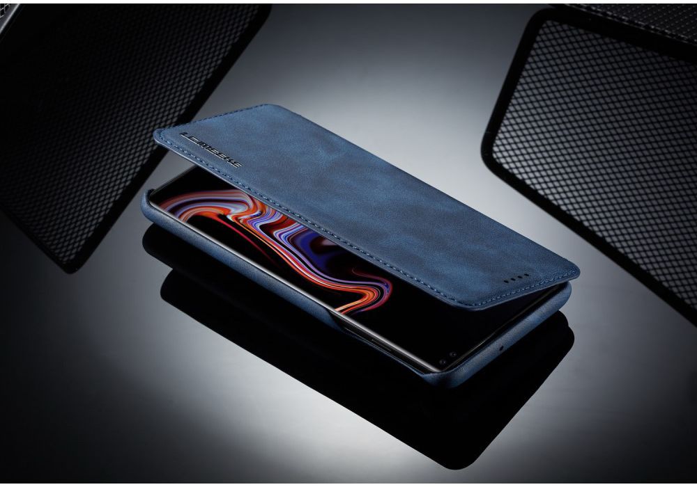 Samsung Galaxy S10 Plus Book Case Portemonnee Hoesje Blauw afbeelding 12