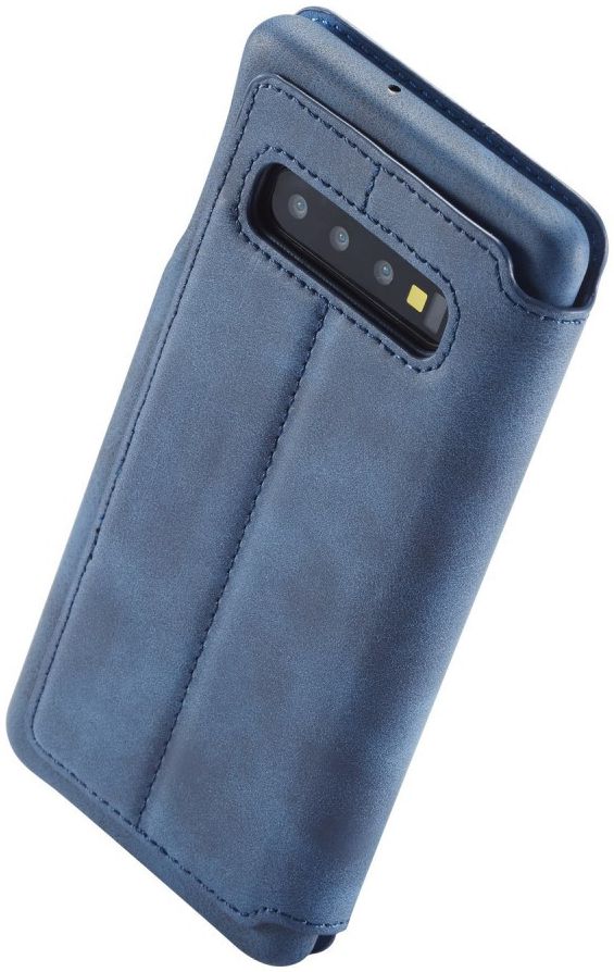 Samsung Galaxy S10 Plus Book Case Portemonnee Hoesje Blauw afbeelding 6