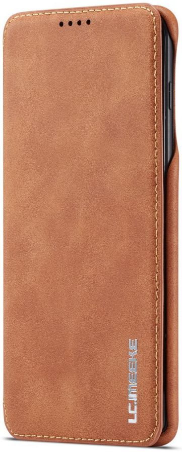 Samsung Galaxy S10 Plus Book Case Portemonnee Hoesje Bruin afbeelding 3