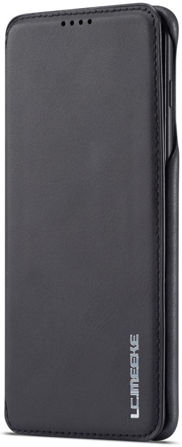 Samsung Galaxy S10 Retro Portemonnee Flip Bookcase Hoesje Zwart afbeelding 2