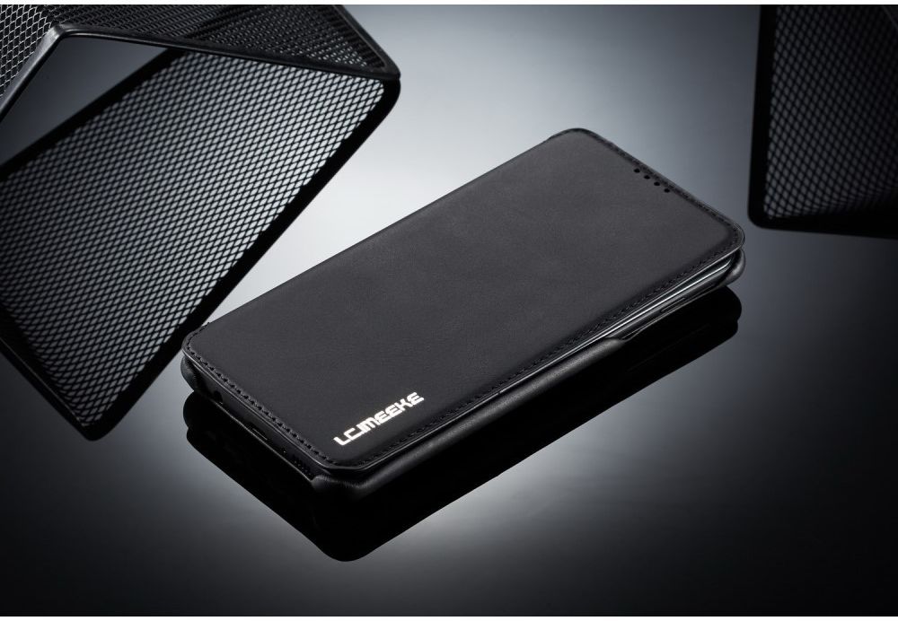 Samsung Galaxy S10 Retro Portemonnee Flip Bookcase Hoesje Zwart afbeelding 11