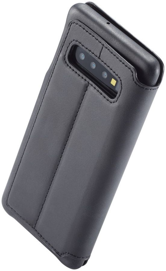 Samsung Galaxy S10 Retro Portemonnee Flip Bookcase Hoesje Zwart afbeelding 6