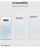 Ringke Fusion X Samsung Galaxy S10E Hoesje Blauw