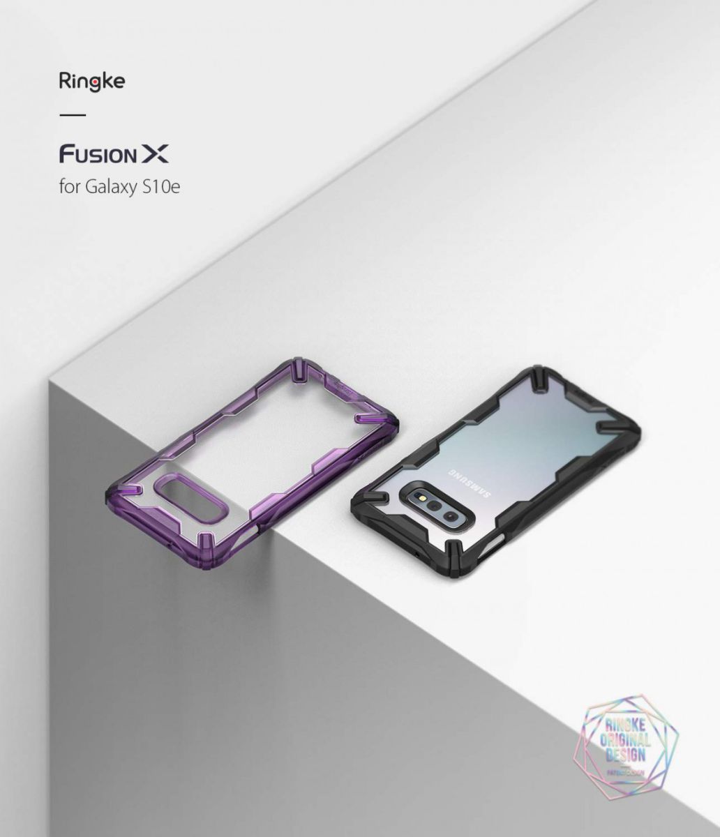 Ringke Fusion X Samsung Galaxy S10E Hoesje Blauw afbeelding 10