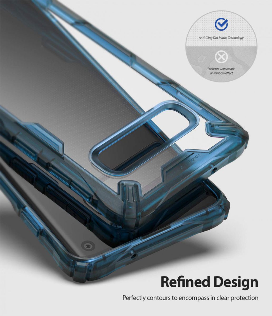 Ringke Fusion X Samsung Galaxy S10 Hoesje Blauw afbeelding 5