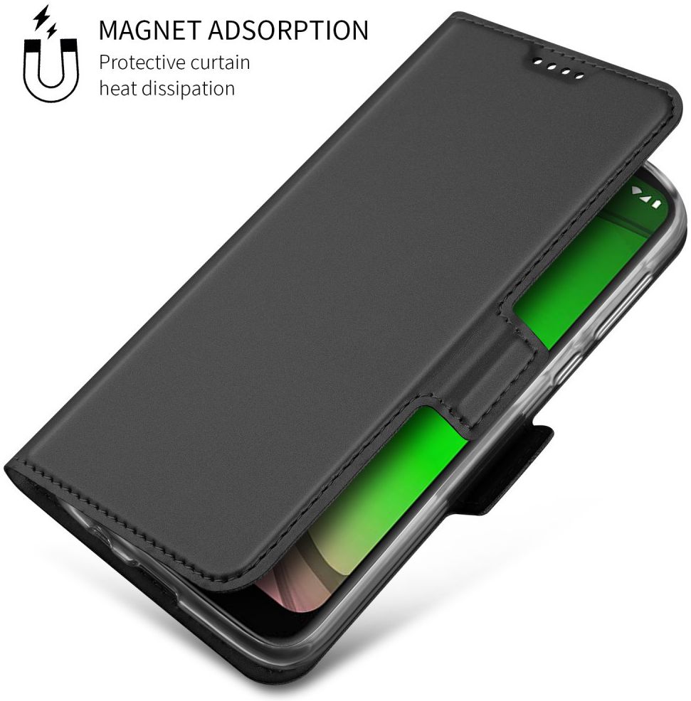 Motorola Moto G7 Play Kaarthouder Hoesje Zwart afbeelding 7